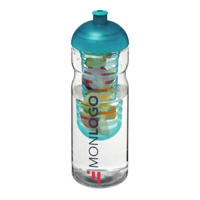Bidon et infuseur H2O Active® Base 650ml avec couvercle dôme