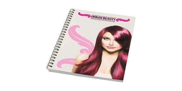 Carnet de notes spirales Desk-Mate® A5 coloré