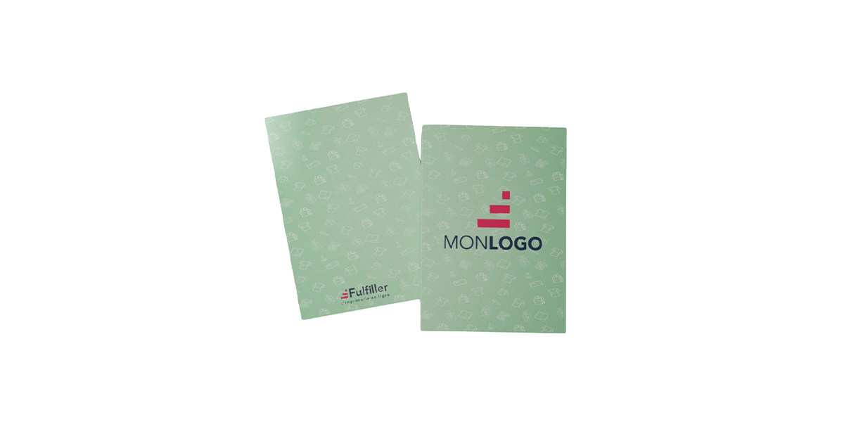 Cahier Novella Austen A5 recyclé à couverture souple de 100 feuilles