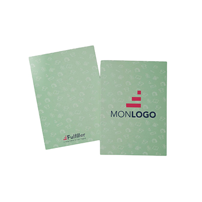 Cahier Novella Austen A5 recyclé à couverture souple de 100 feuilles