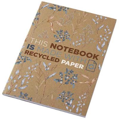 Carnet A5 à couverture souple recyclée en kraft Novella Austen avec 50 feuilles