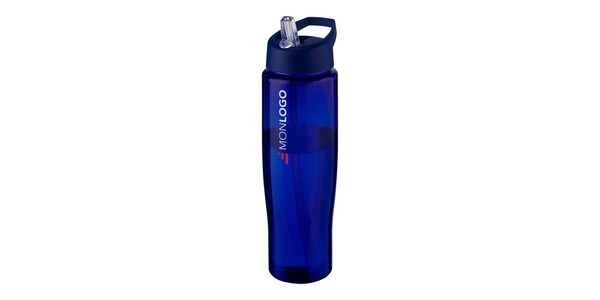 Bouteille de sport H2O Active® Eco Tempo de 700 ml avec couvercle à bec verseur