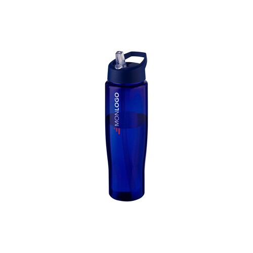 Bouteille de sport H2O Active® Eco Tempo de 700 ml avec couvercle à bec verseur