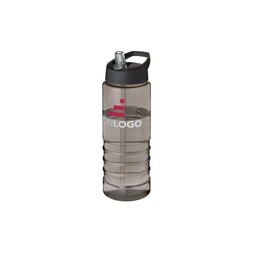 Bouteille de sport H2O Active® Eco Treble de 750 ml avec couvercle à bec verseur