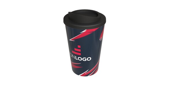 Gobelet avec isolation Brite-Americano® Recycled de 350 ml