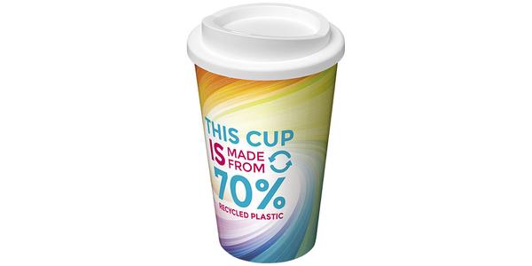 Gobelet avec isolation Brite-Americano® Eco de 350 ml