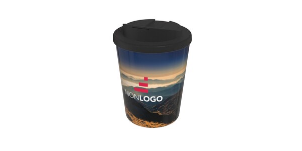 Gobelet isolant Americano® Espresso 250ml avec couvercle anti-fuite