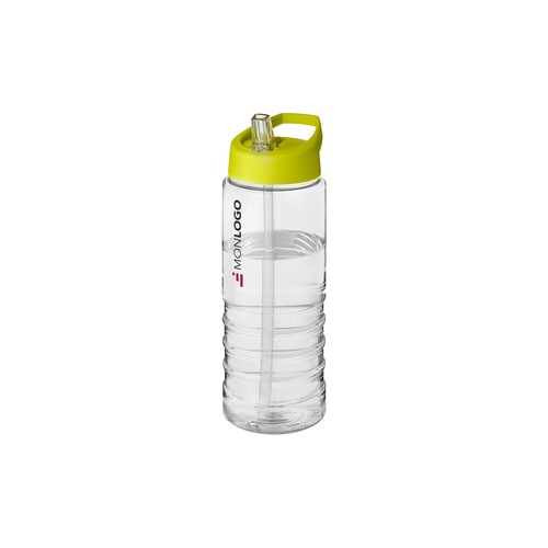 Bouteille de sport H2O Active® Treble 750ml couvercle verseur