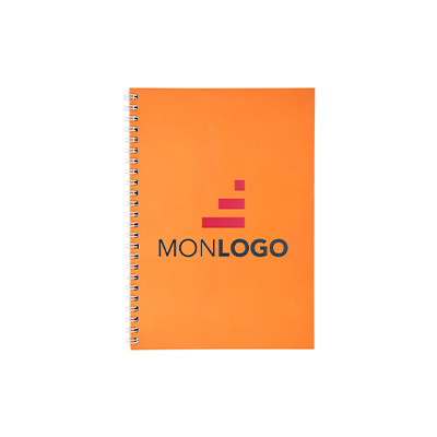 Cahier Desk-Mate® à spirales A5 avec couverture PP