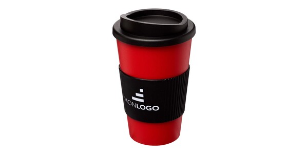 Gobelet Americano® isolant de 350 ml avec grip
