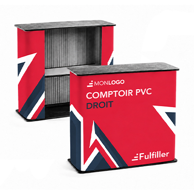 Comptoir PVC droit