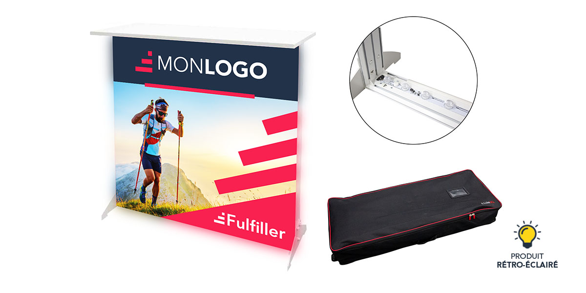 Comptoir lumineux LED