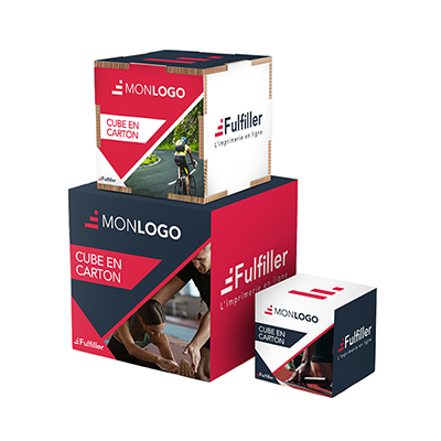 PLV Cube en Carton