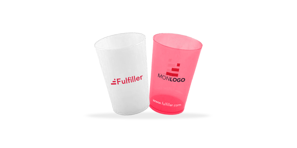 Gobelet ecocup coloré 30 cl personnalisé