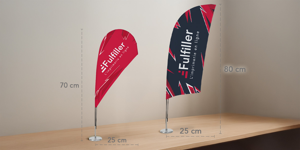 Mini drapeau de comptoir