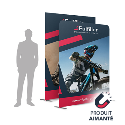 Mur d'images aimanté connectable
