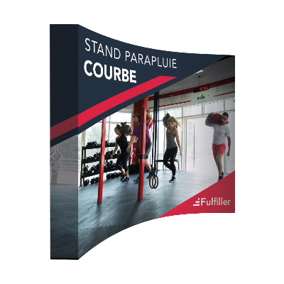 Stand Textile Courbe M1