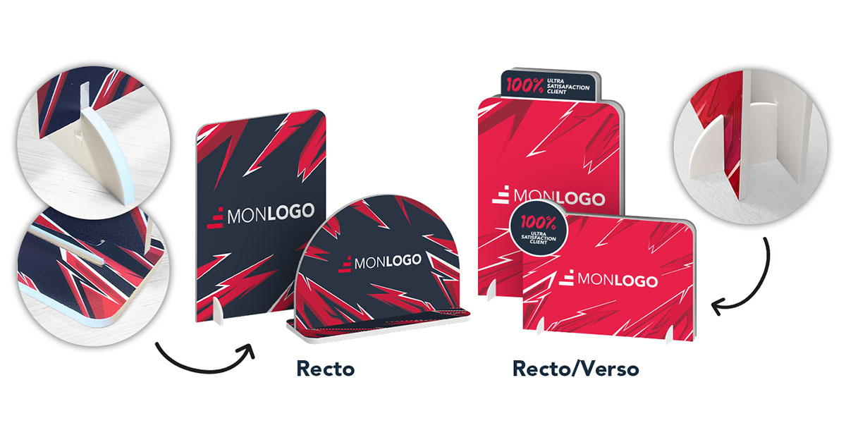 PLV de comptoir PVC Forex