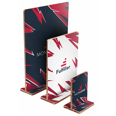 PLV de comptoir carton Re-Board