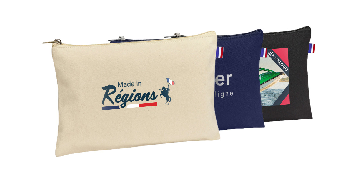 Pochette zip Made In France
