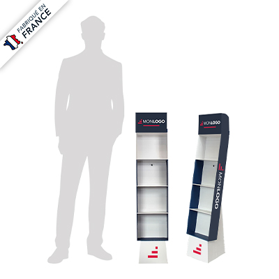 Présentoir box 4 cases