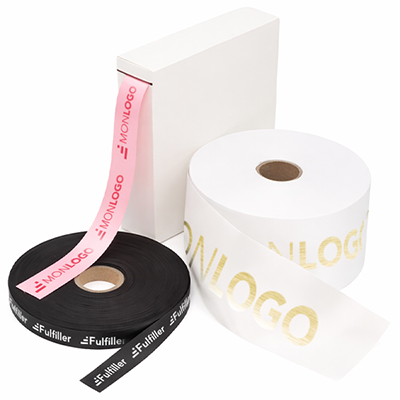 Ruban satin personnalisé