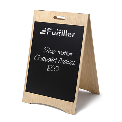 Stop trottoir Chevalet Ardoise ECO