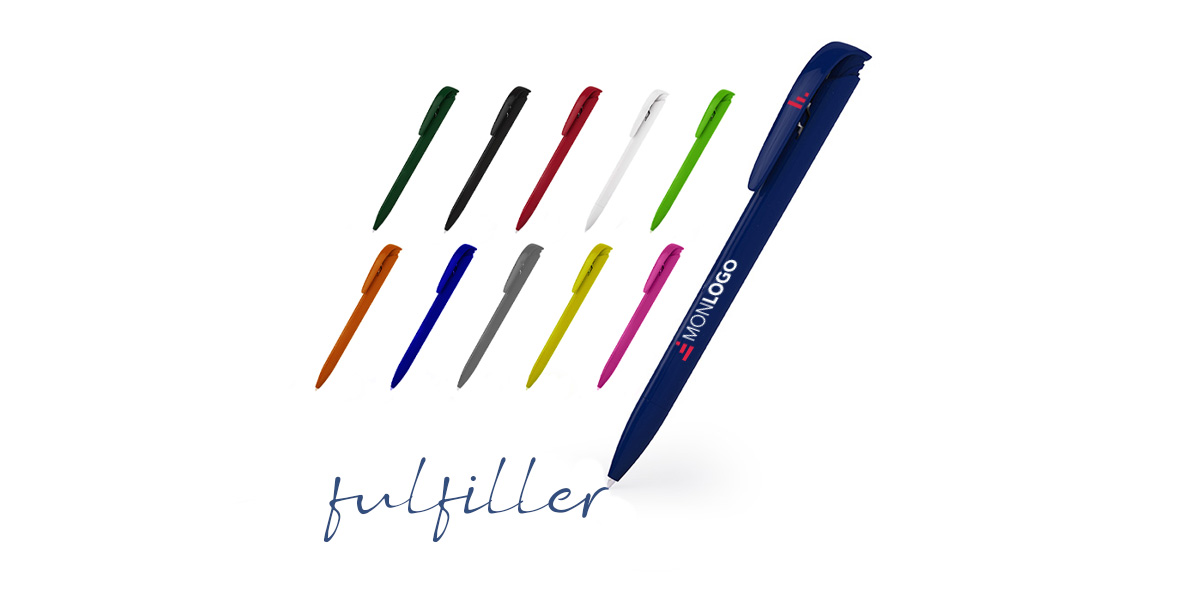 Stylo en plastique 100% recyclé