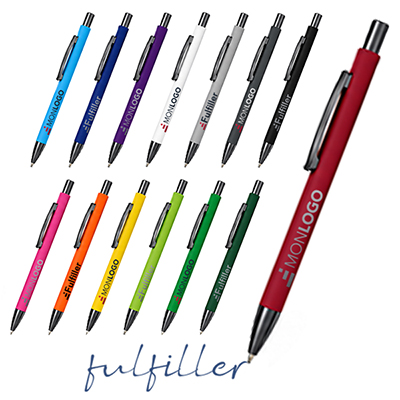 Stylo à bille en métal Soft Touch