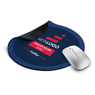 Tapis de souris rond