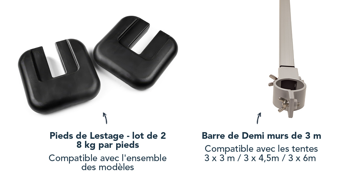 Accessoires Tente Publicitaire