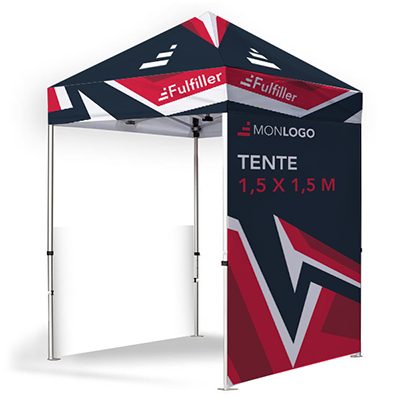 Tente publicitaire 1,5x1,5m