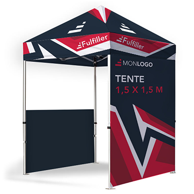 Tente publicitaire 1,5x1,5m