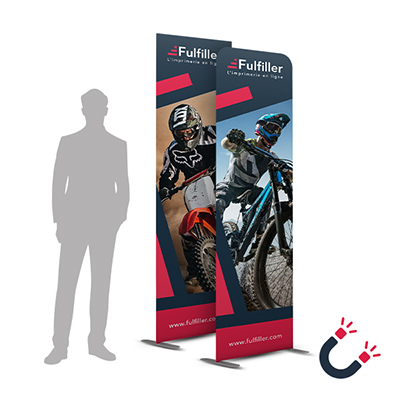 Totem aimanté connectable