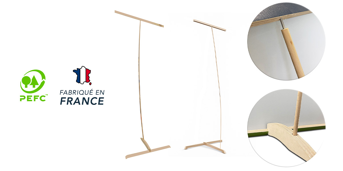 Structure seule Kakémono ECO Responsable