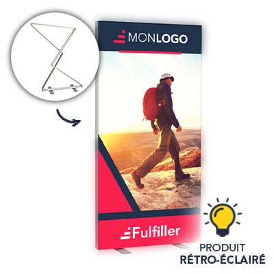 Totem LED pliable