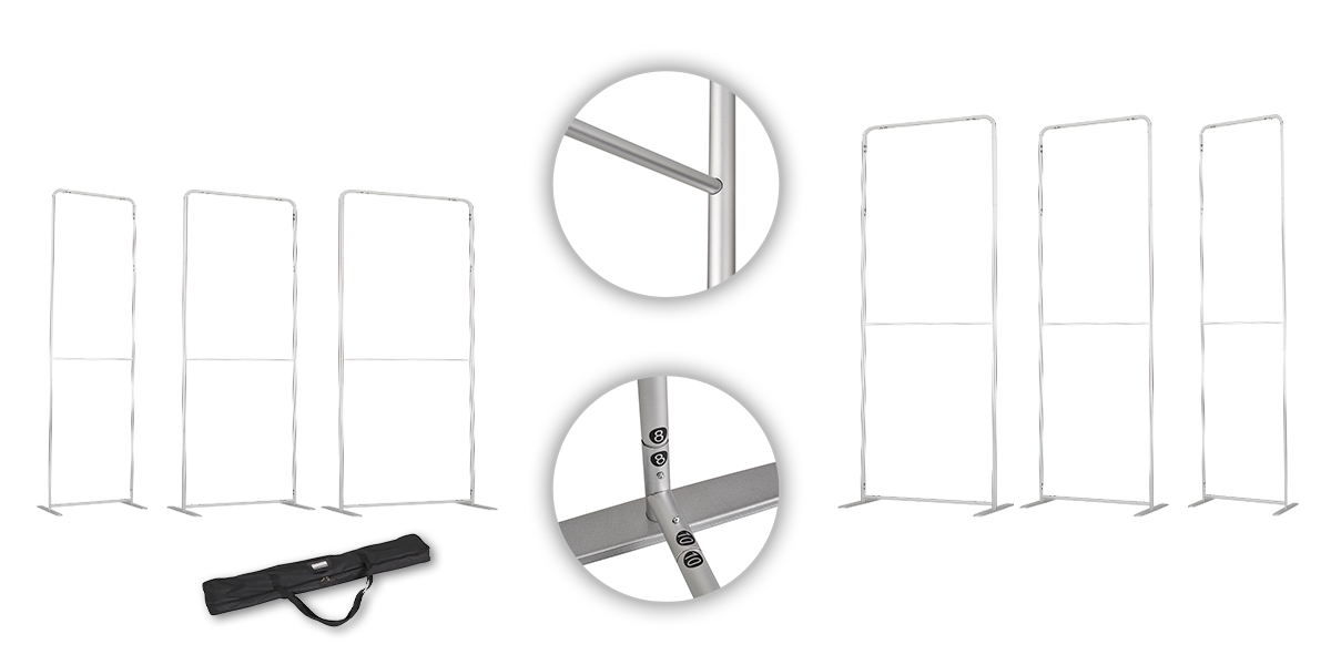 Structures seules Totem Tissu Tendu Eco