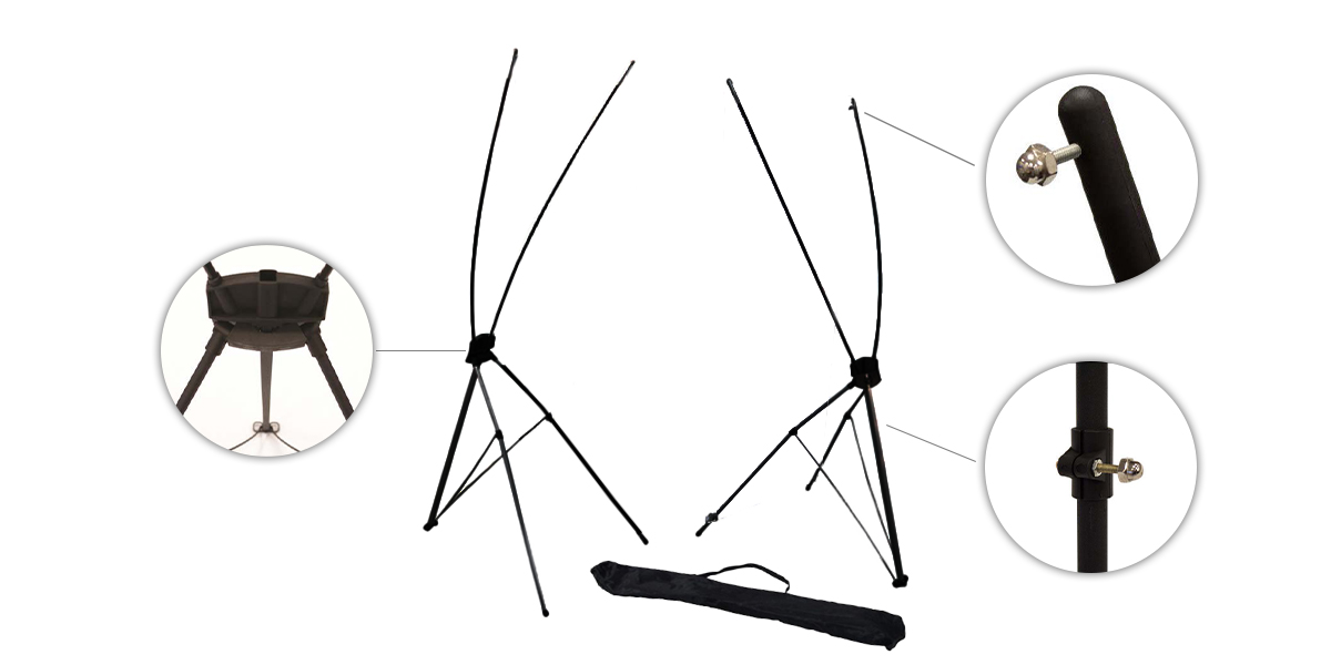 Structures seules de X-Banner Premium