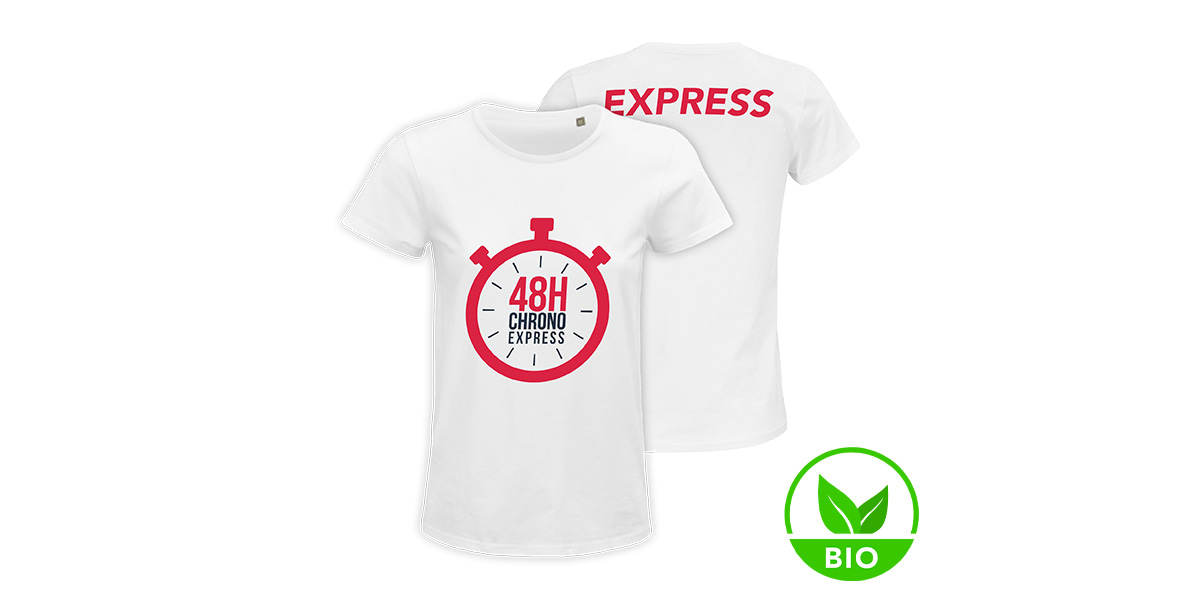 T-shirt en coton BIO 48H