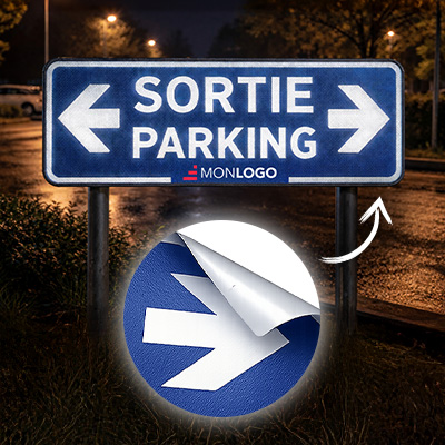 Vinyle adhésif réfléchissant